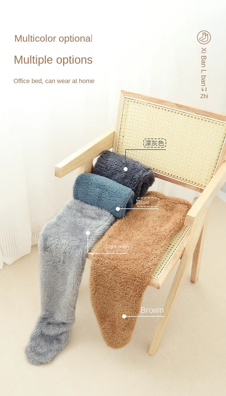 Hot Fluffy Thigh High Socks for Pregnant Women Leggings
