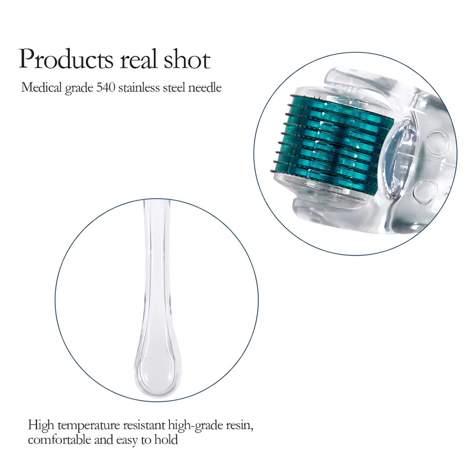 540 Needles Roller Skin Care Microneedling Face Roller