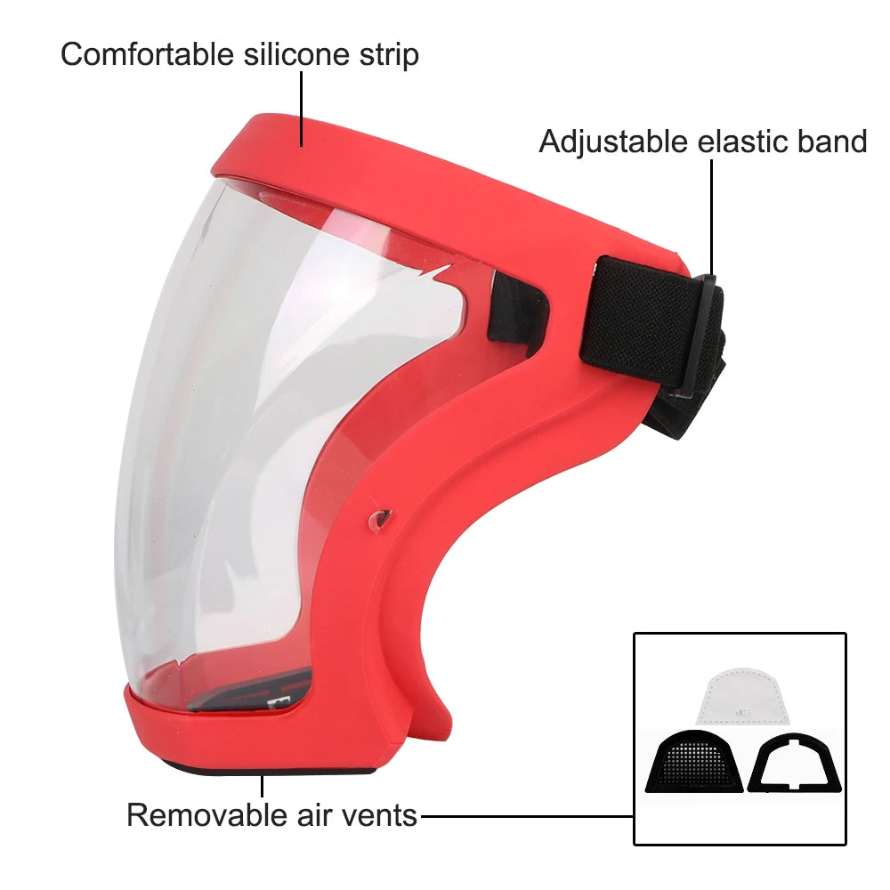 Cover Oil-splash Proof Mask Full Face Shield Kitchen Tool