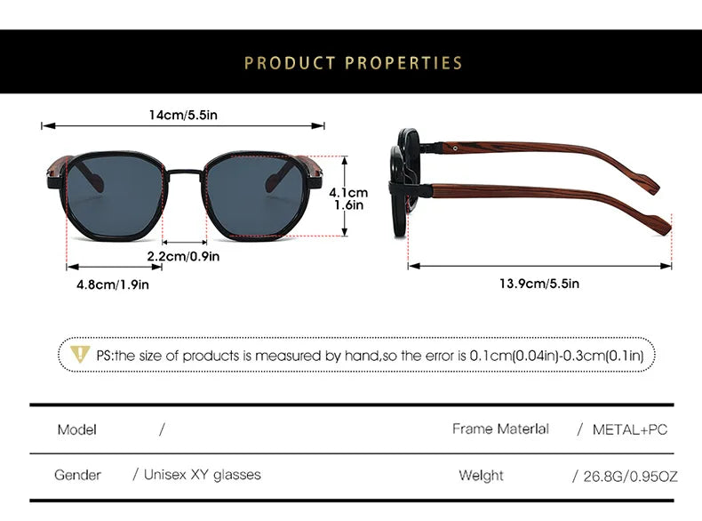 Pilot Sunglasses Men Women Vintage Uv400