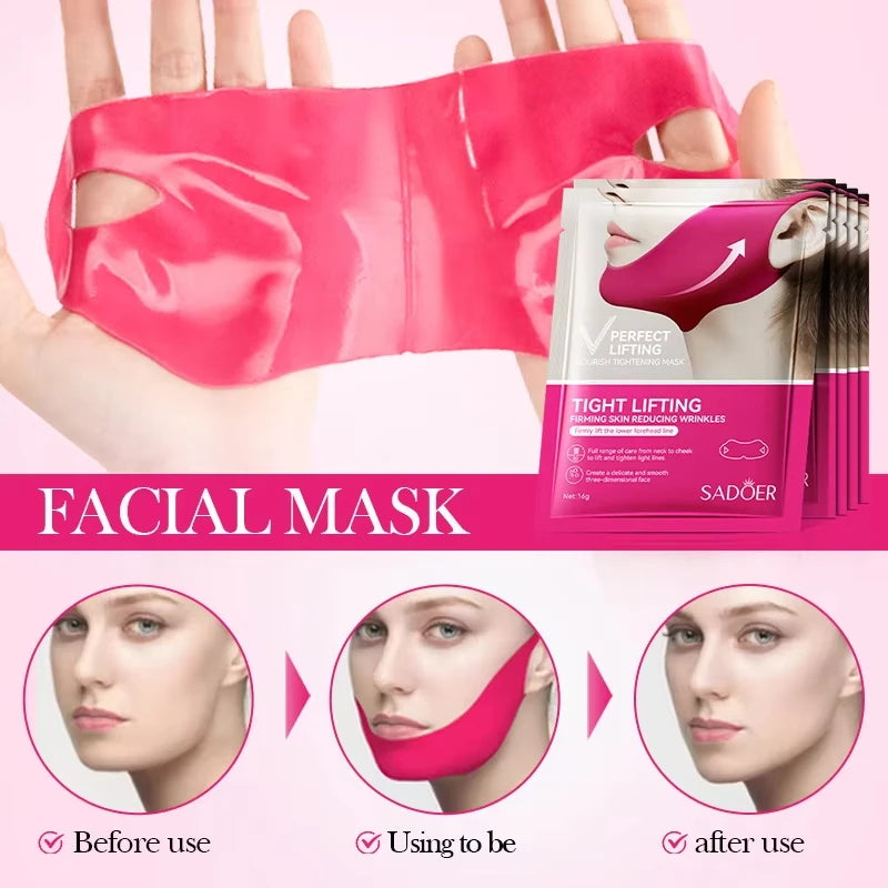 V-Shape Firming Face-lift Slimming Mask Removal