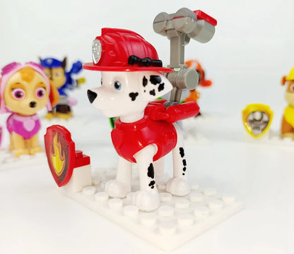 Paw Patrol Action Figure Anime Toy Chase Marshall