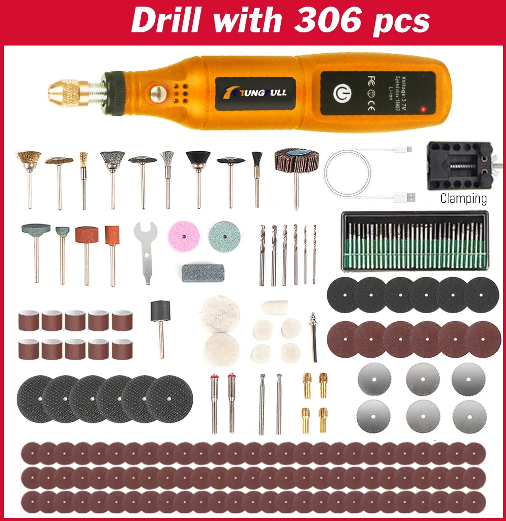 Mini Wireless Drill Rechargeable Polishing Machine Engraving