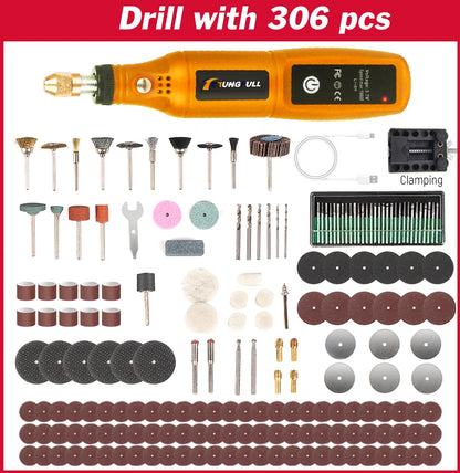 Mini Wireless Drill Rechargeable Polishing Machine Engraving