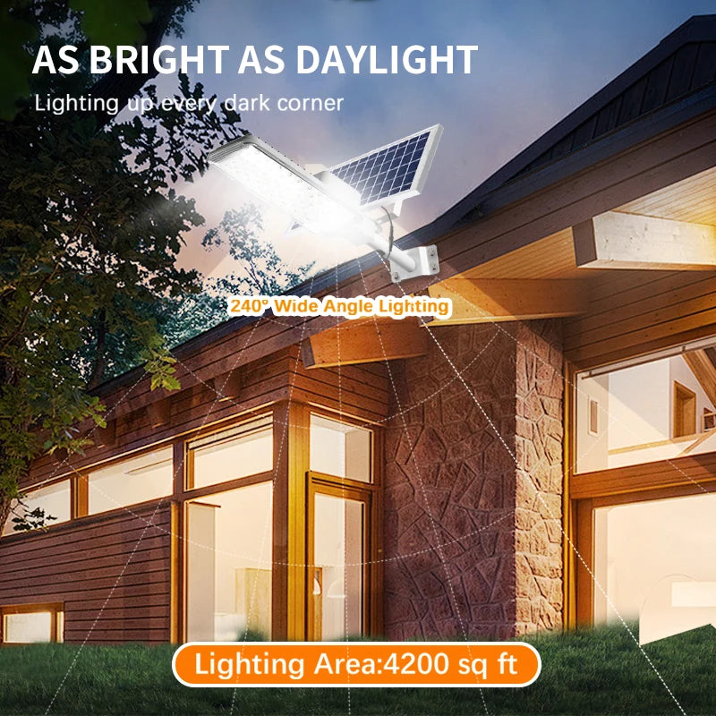Solar Light High-Power LED Dusk to Dawn LED Solar Street Light