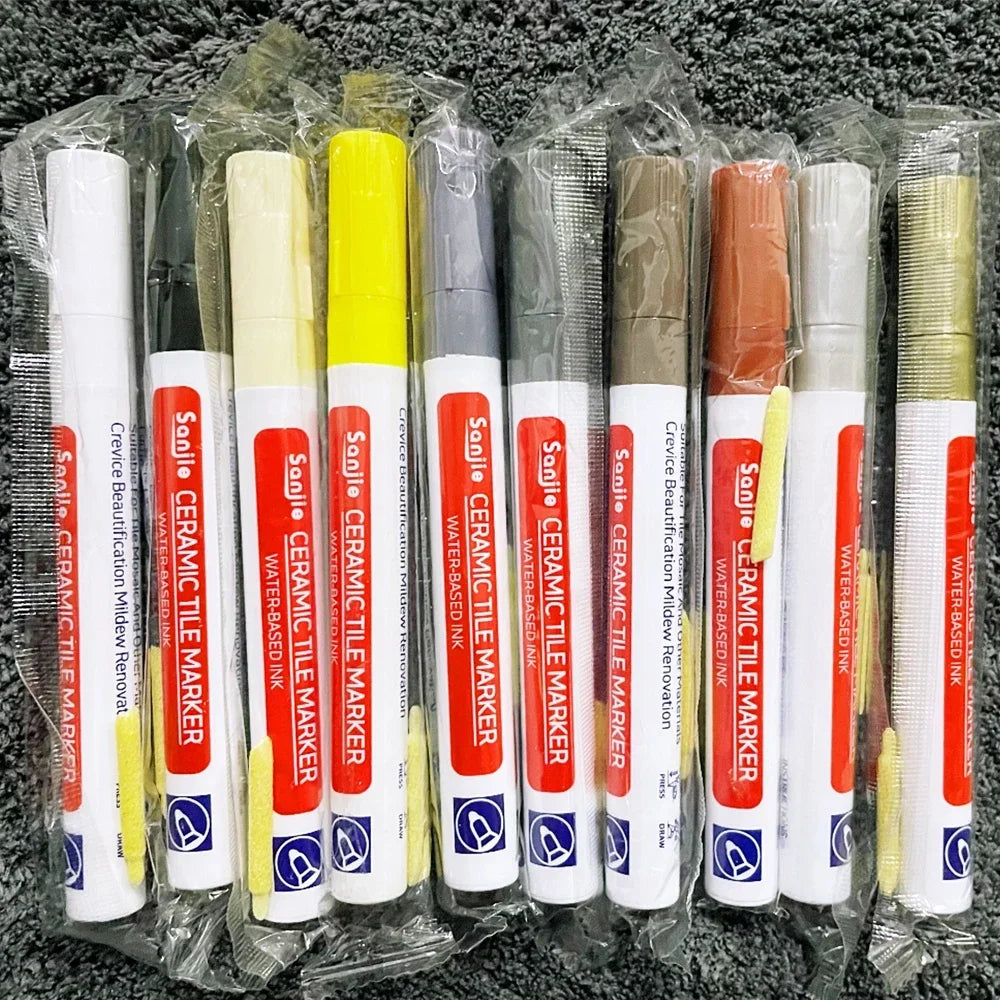 Floor Tile Marker Pen Wall Grout Pen Waterproof