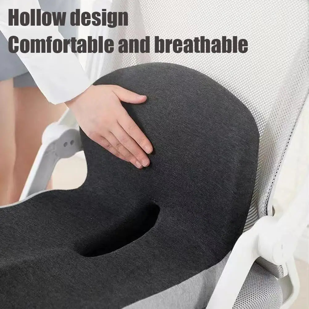Memory Foam Car Seat Cushion Lumbar Support Ergonomic