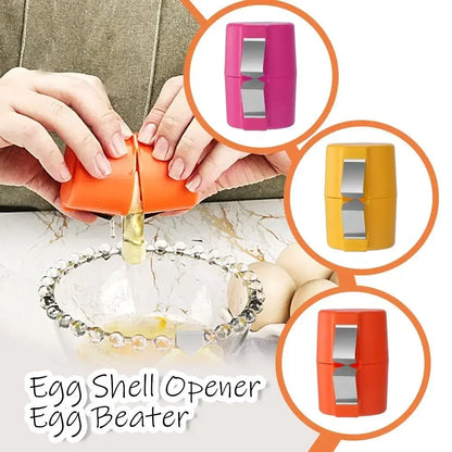 Multifunctional Egg Shell Opener Handheld Egg Cracker