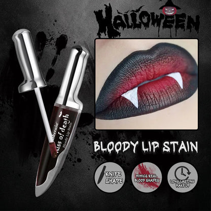 Lip Stain Kiss of Death Bloody Gothic Matte Long Lasting