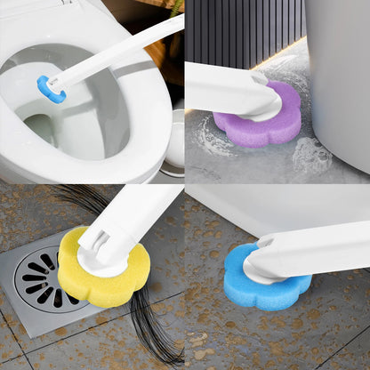 Toilet Brush With Disposable Replacement Head