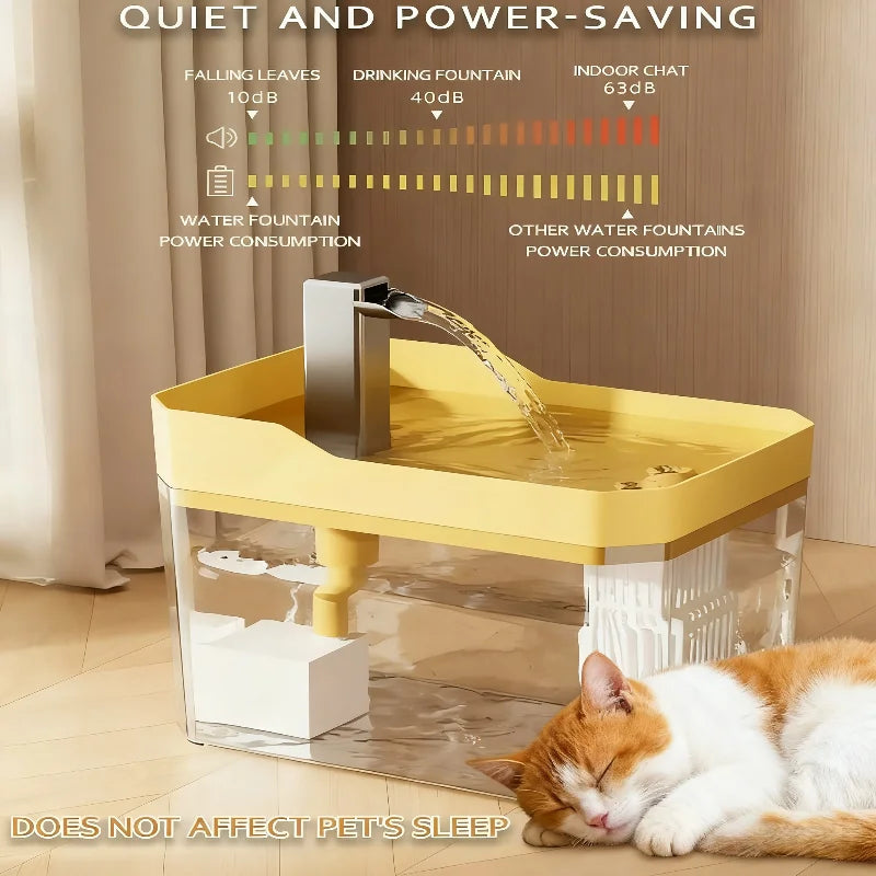Cat Water Fountain Auto Filter USB Pet Drinking Dispenser