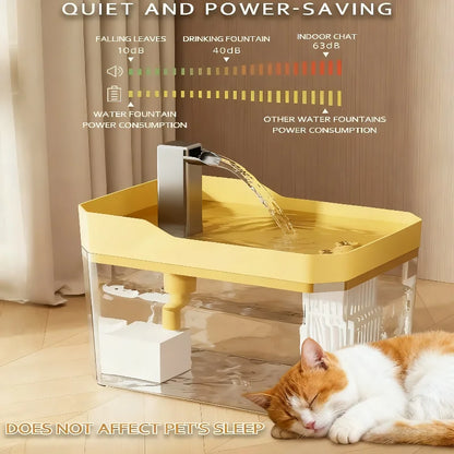 Cat Water Fountain Auto Filter USB Pet Drinking Dispenser