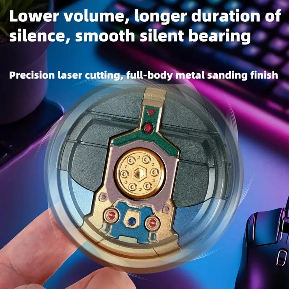 New 360 Rotating Ball Deformation Robot Fingertip Gyro