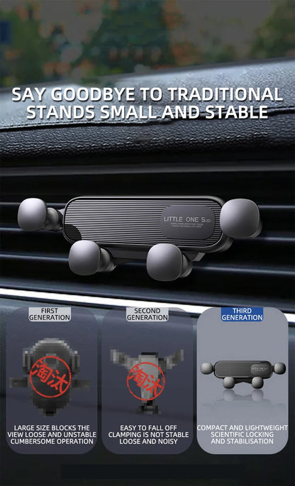 Gravity Car Phone Holder for 4.7-7 inch Mobile Phone Car Air Vent