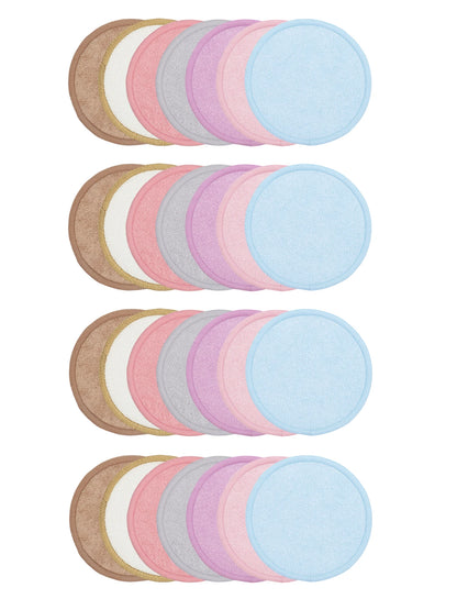 Bamboo Fiber Makeup Remover Pads Face Cleanser