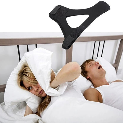 Adjustable Anti Snoring Strap Snore Relieve For Sleep