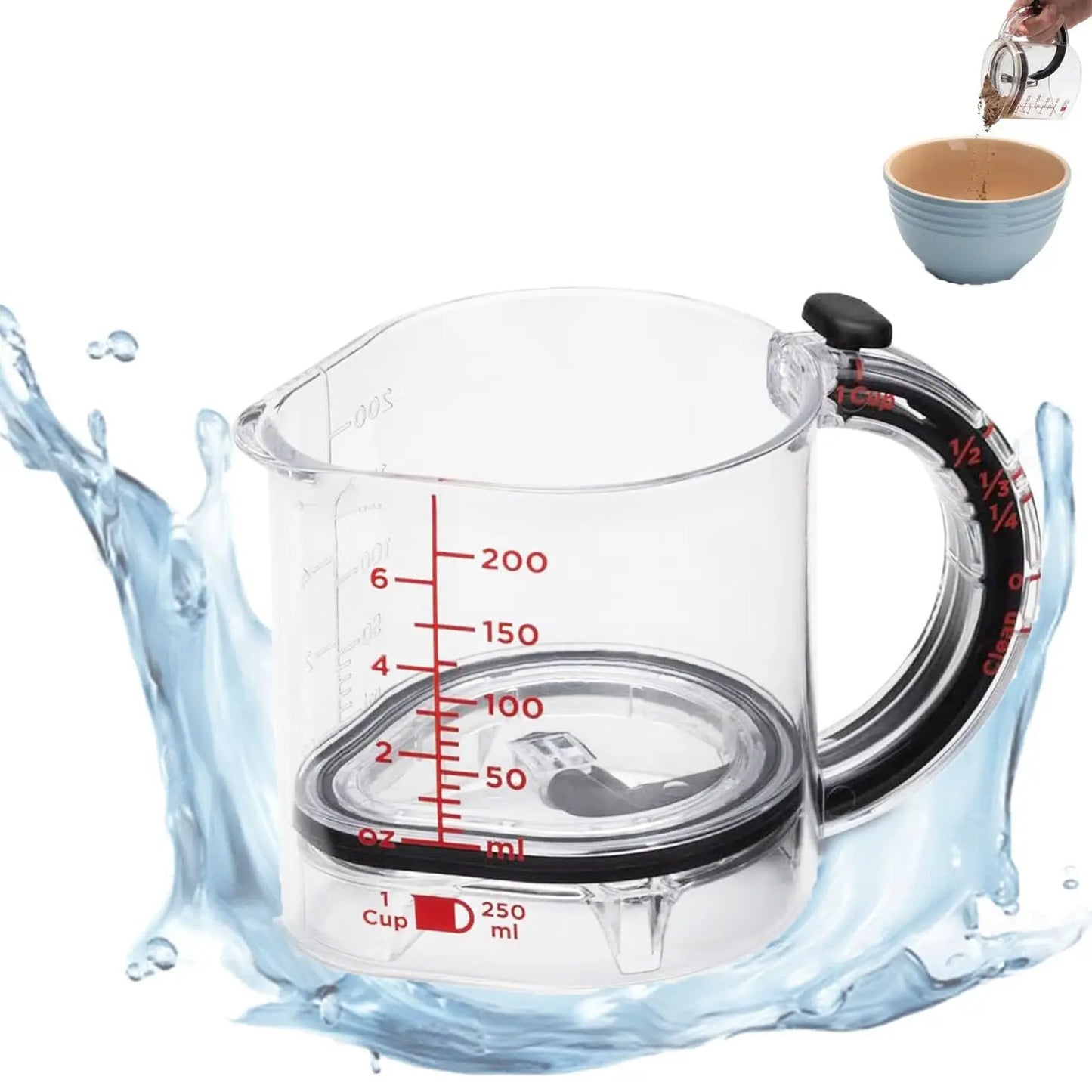 Adjustable Measuring Cup Multi-Functional Measuring Cup