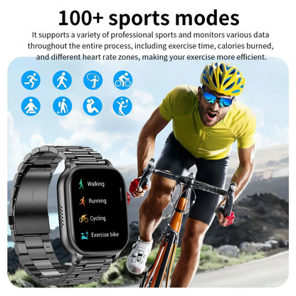 LIGE New Built-in 1400mAh Super Large Battery Smart Watch