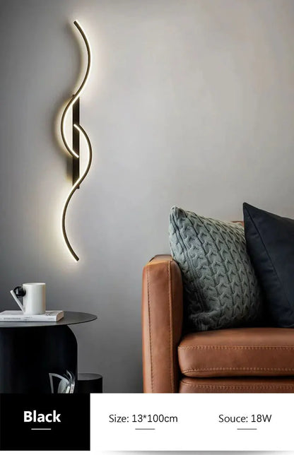 Minimalist Bedroom LED Wall Lamps Decor Wall Lights