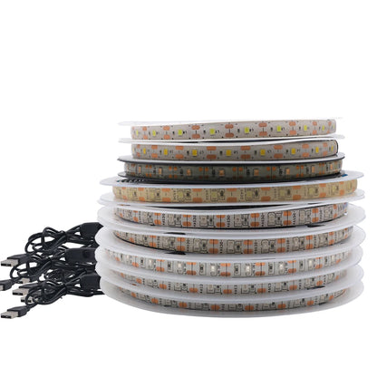 5V 2835 LED Strip Light 2835 60Leds/m Flexible Fita Led Tape