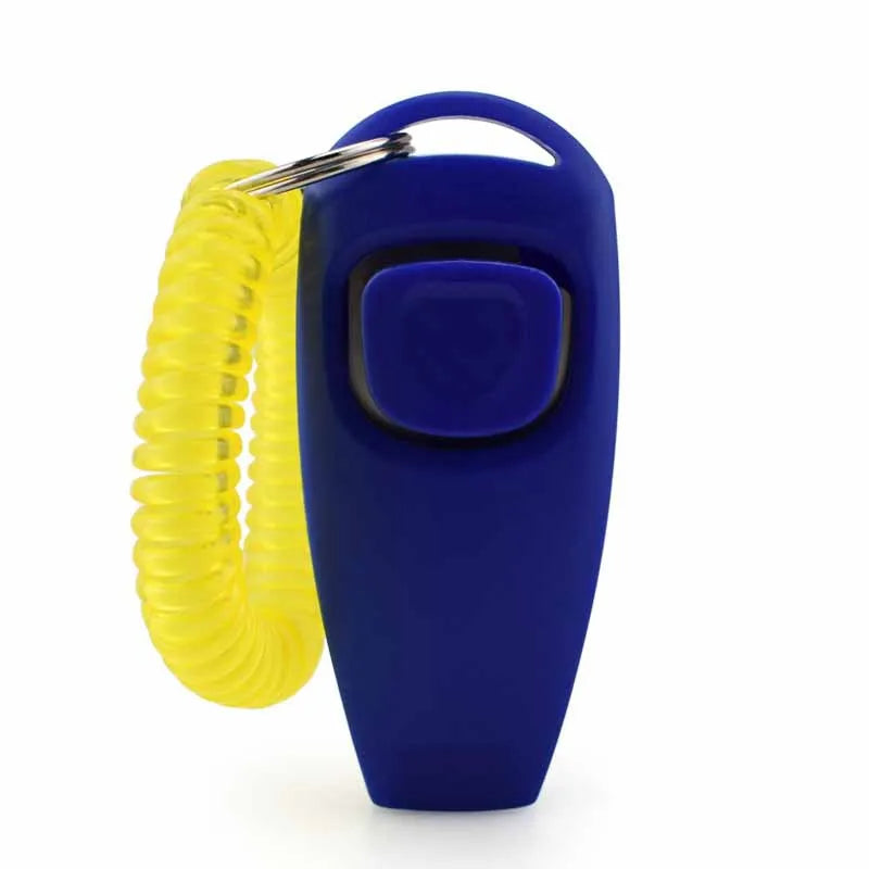 2 In 1 Pet Clicker Dog Training Whistle Answer Card
