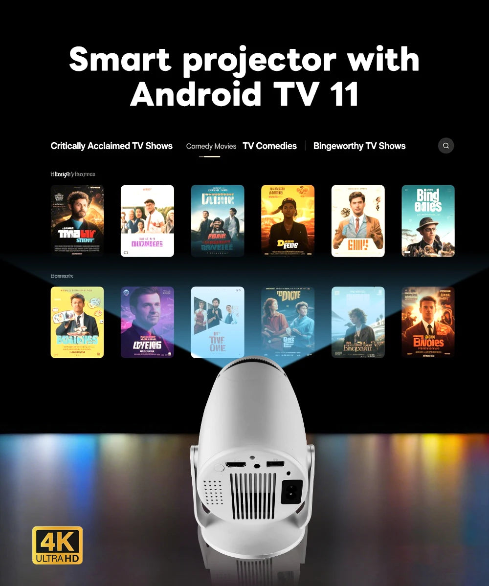 Perfect for Home Cinema Outdoor HY900 Projector