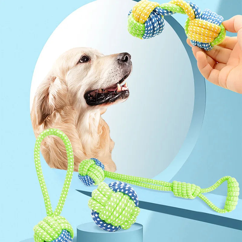 Pet Dog Toys for Large Small Dogs Toy Interactive Cotton Rope