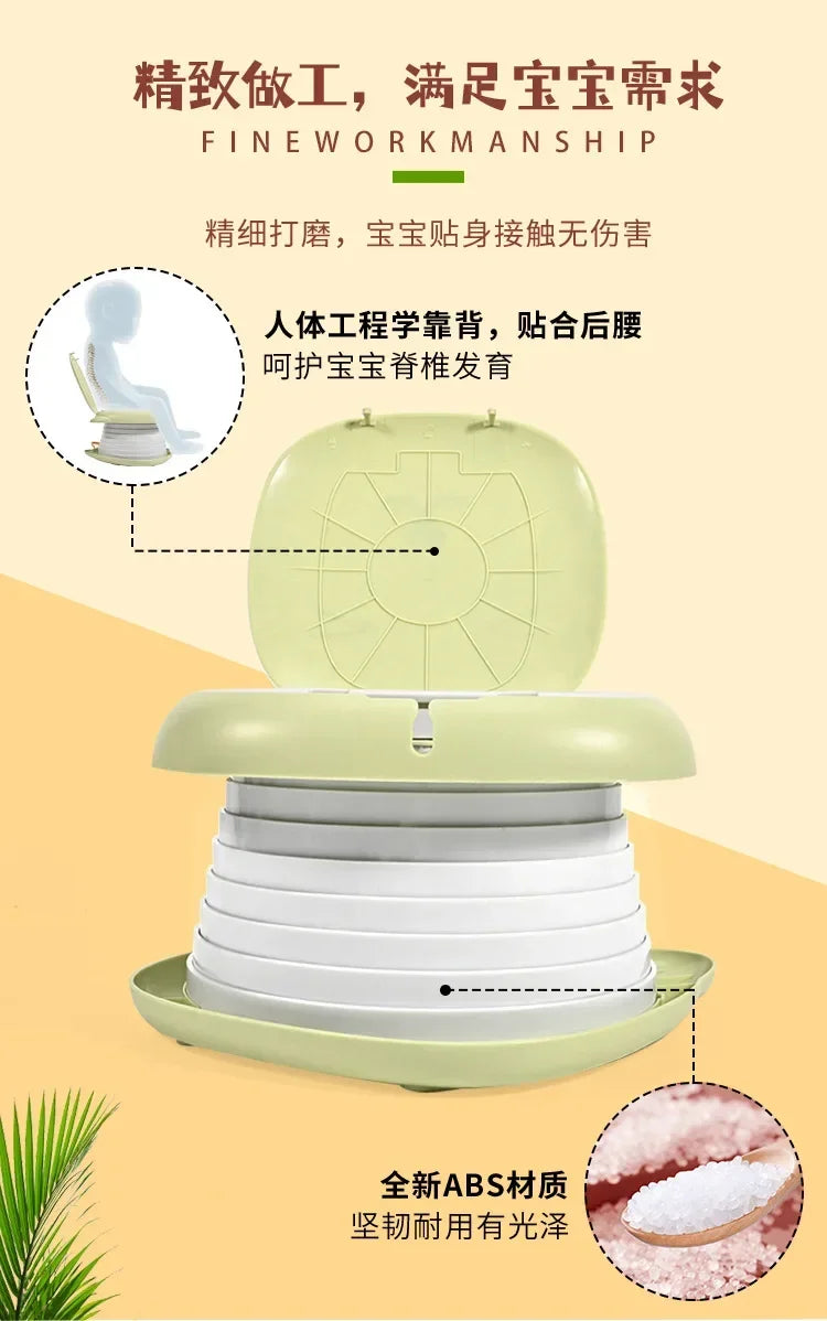 Portable Kid Boy Girl WC Toilet Seat Pot Kids Folding Toilet