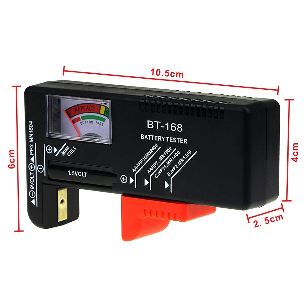 Digital Battery Tester LCD Display Button Cell Battery