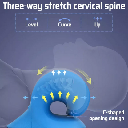 Neck And Shoulder Relaxer Cervical Chiropractic Traction Device