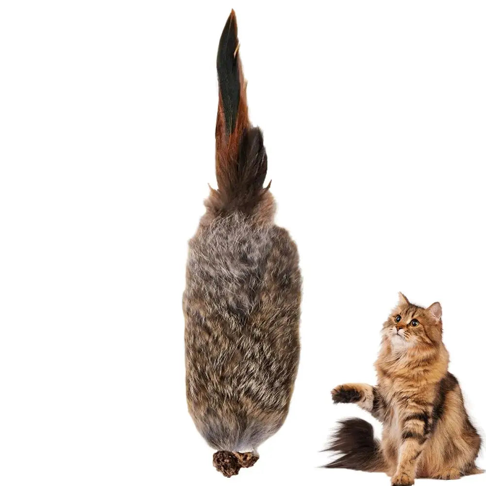 Artificial Rabbit Fur Cat Toys Hunting Ability Training Toy