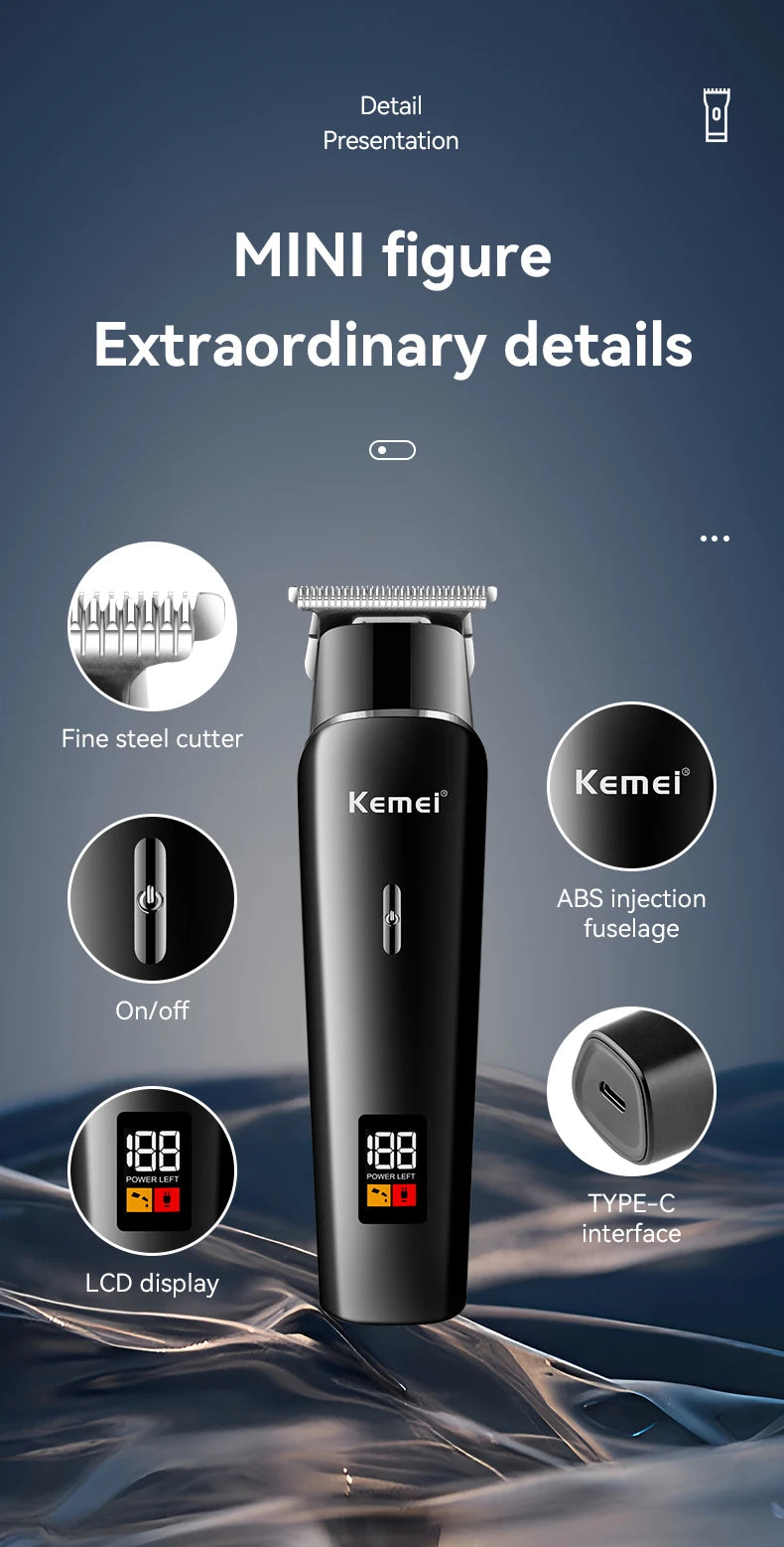 Kemei professional Hair & Beard Trimmer For Men