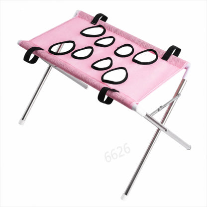 Pet Bathing Hammock Stand Foldable Dog Cat Grooming