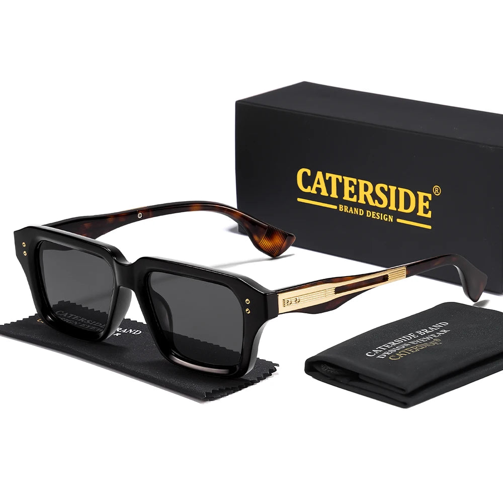 New Men's Square Sunglasses Premium PC Frame Eyewear