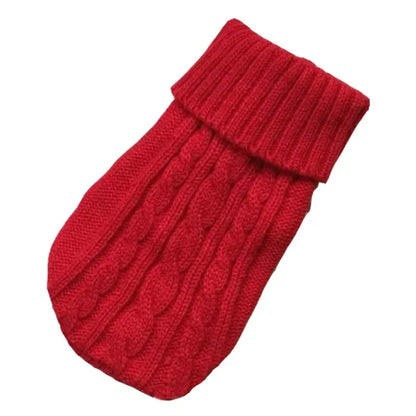 Dog Winter Clothes Knitted Pet Clothes Pet Sweater