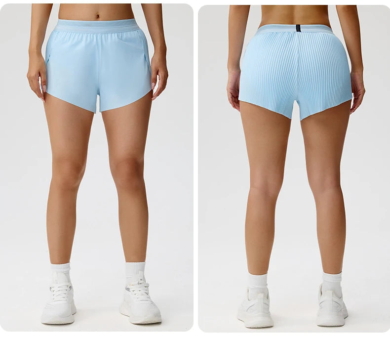 Cooling Mint Fitness Shorts Women's Three-quarter