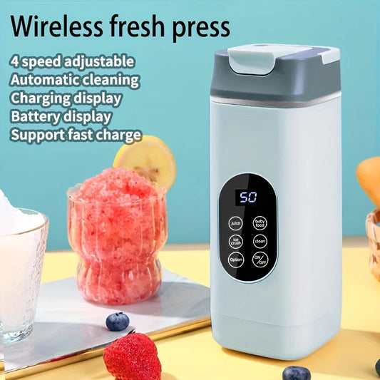 Multifunctional Portable Wireless Blender USB Charging