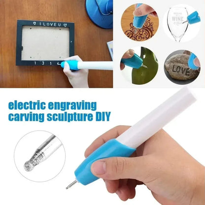 1pc Mini Wireless Engraving Pen, Precision Electric Tool