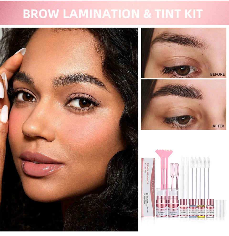 Brow Lamination & Tint Kit And Lash Lift Professional