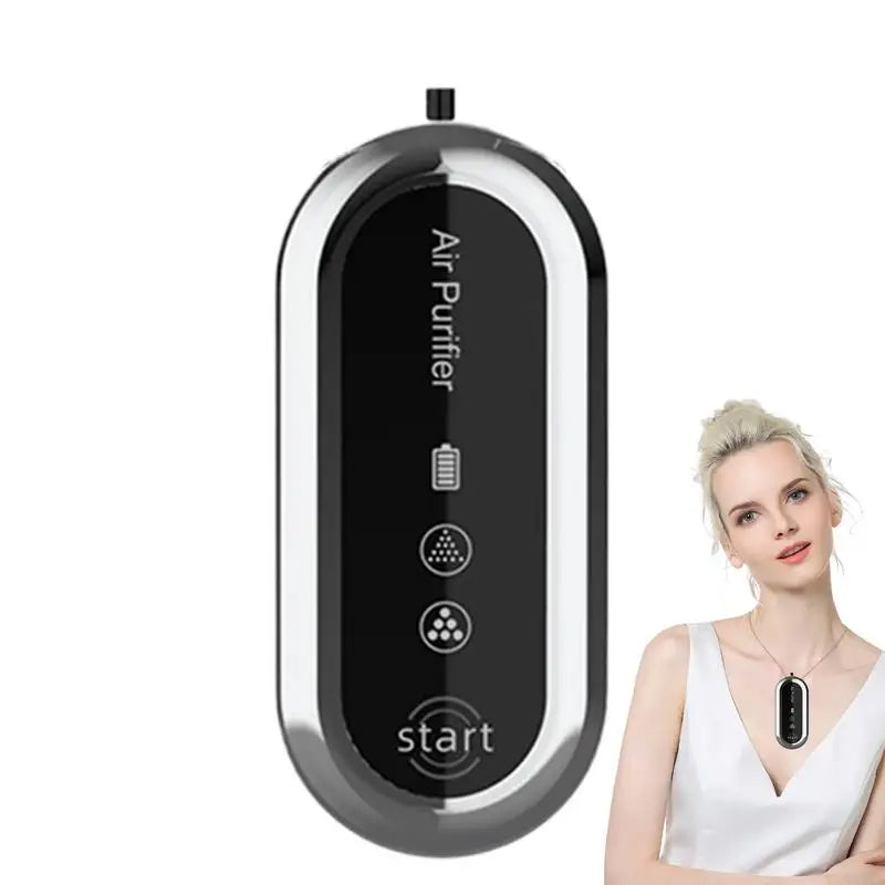Air Purifier Travel Size Portable Air Cleaner Necklace