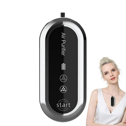 Air Purifier Travel Size Portable Air Cleaner Necklace