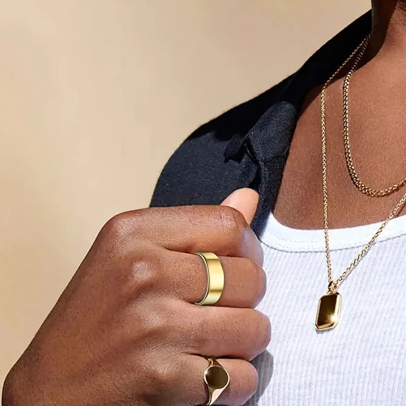 Smart Ring Bluetooth Call Heart Rate Blood Pressure Monitor