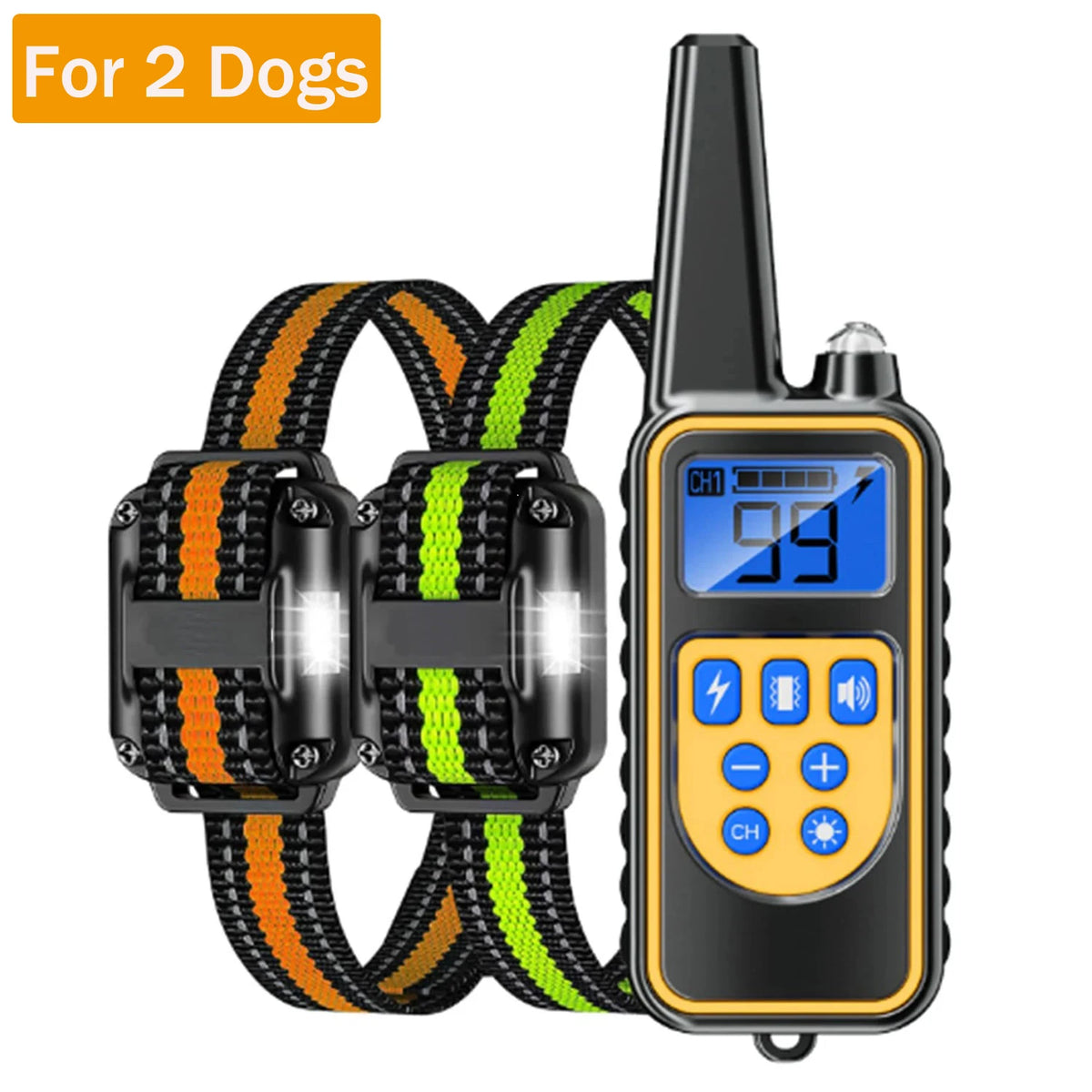 Electric Dog Training Collar Waterproof Dog Bark Collar
