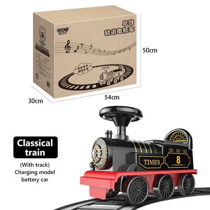 Kids Train Riding Toy Ailway Classical Electric Model
