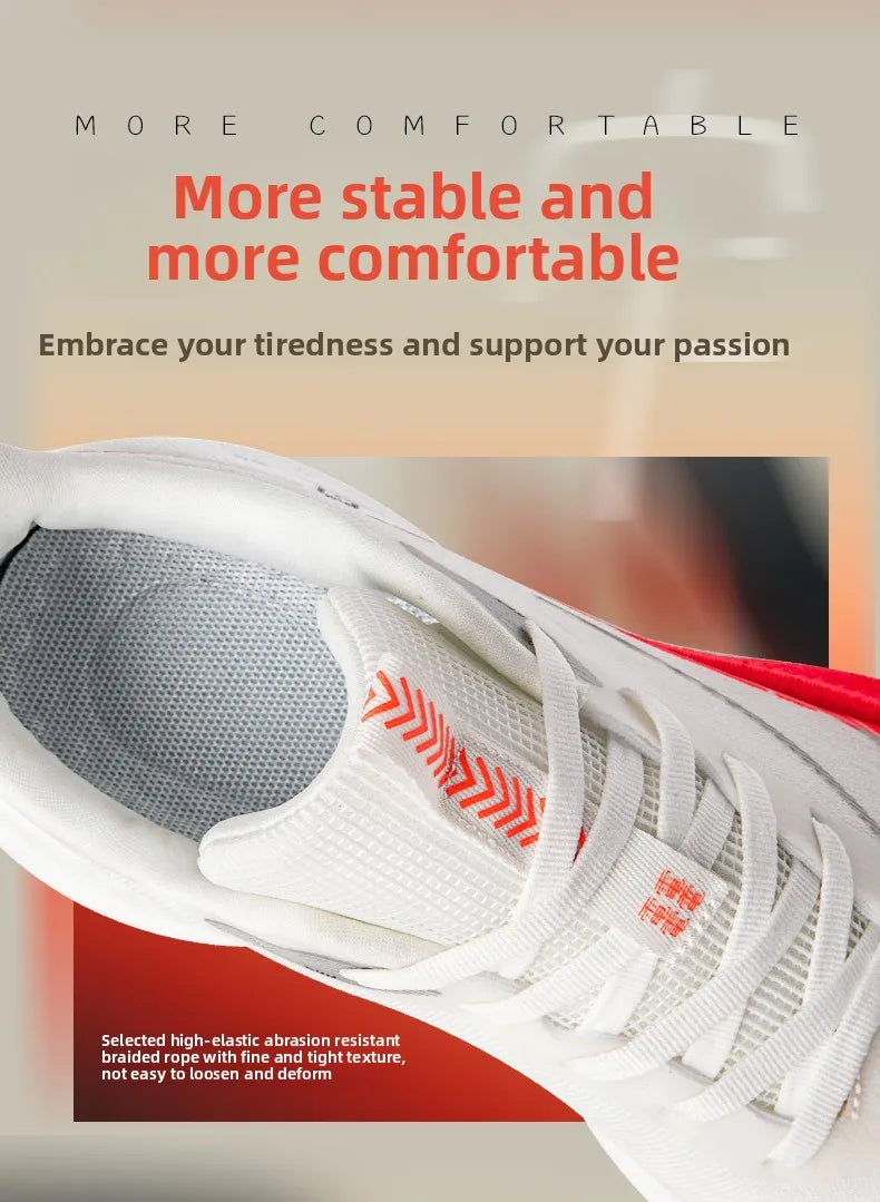 New 9ro Carbon Fiber Plate Running Sneakers Lightweight