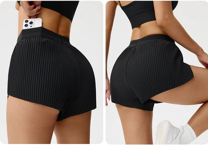 Cooling Mint Fitness Shorts Women's Three-quarter