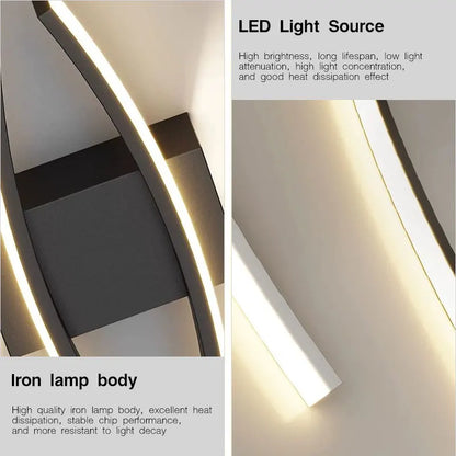 Minimalist Bedroom LED Wall Lamps Decor Wall Lights
