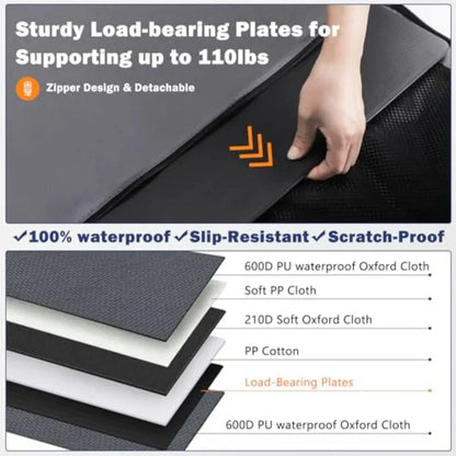 Waterproof Dog Car Seat Hammock Back Seat Extender