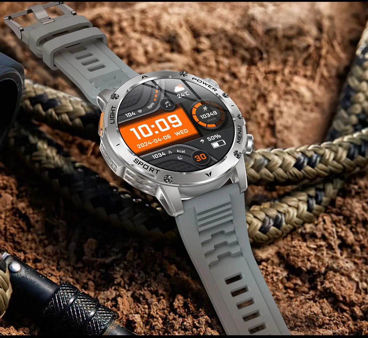 New Military T-Rex 3 Ultra 1000mAh Battery Smart Watch