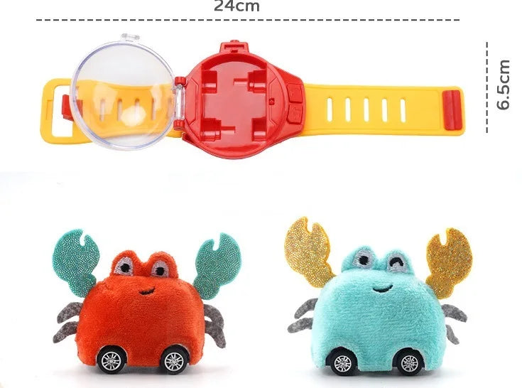 Children RC Car Mini Watch Toys With LED Lights